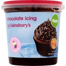 Sainsburys Chocolate Buttercream Icing 400g