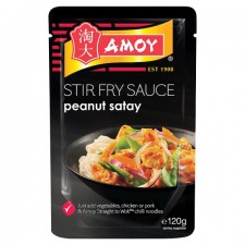 Amoy Stir Fry Peanut Satay Sauce 120g