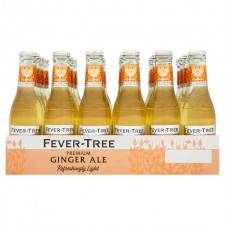 Fever Tree Refreshingly Light Ginger Ale 24 x 200ml