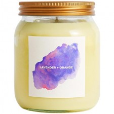 Self Care Co Lavender and Orange Aromatherapy Candle