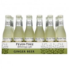 Fever Tree Refreshingly Light Ginger Beer 24 x 200ml