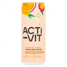 ACTI-VIT Tropical Boost Sparkling Water 330ml