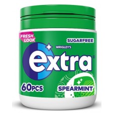 Wrigleys Extra Gum Spearmint 60 Piece Bottle