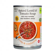 Marks and Spencer Spiced Lentil and Tomato Soup 400g