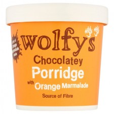 Wolfys Chocolatey Porridge with Orange Marmalade 93g
