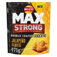 Walkers Max Strong Nuts Jalapeno and Cheese 175g