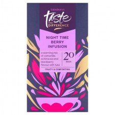 Sainsburys Taste the Difference Night Time Berry 20 Tea Bags