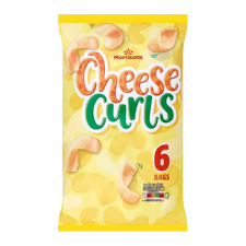Morrisons Cheese Curls 6 Pack