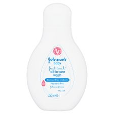 Johnsons Baby Sensitive Touch All In One Wash 250ml