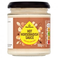 Morrisons Hot Horseradish Sauce 180g