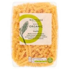 Waitrose Duchy Organic Fusilli 500g