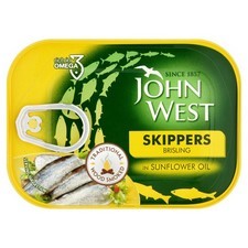 John West Skippers in Sunflower Oil 106g