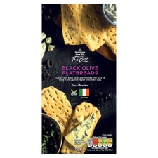 Morrisons The Best Black Olive Flatbread 75g