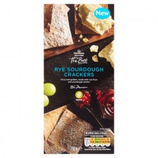 Morrisons The Best Rye Sour Dough Crackers 130g