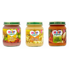Hipp Organic Baby Food 4-6 Month 24 Jar Assortment Excluding Meat