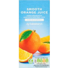 Sainsburys Pure Orange Juice 1L