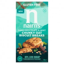 Nairns Chocolate Chip and Mint Chunky Biscuit Break 160g