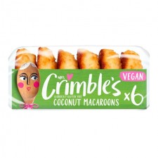 Mrs Crimbles Vegan Gluten Free 6 Coconut Macaroons 