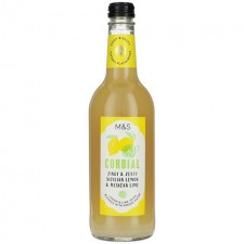 Marks and Spencer Lemon and Lime Cordial 500ml