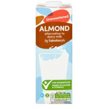 Sainsburys Unsweetened Almond Drink 1L