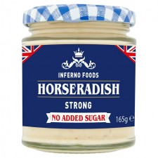 Inferno Horseradish No Added Sugar 165g