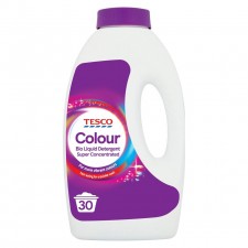 Tesco Colour Biological Liquid Detergent Super Concentrated 30 Washes 900ml