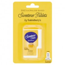 Sainsburys Sucralose Sweetener Tablets x300 15.6g