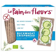 Le Pain Des Fleurs Organic Buckwheat No Added Salt or Sugar Crispbread 150g