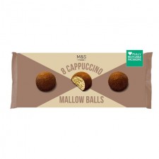 Marks and Spencer Cappuccino Mallow Balls 8 Pack