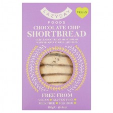 Lazy Day Foods Chocolate Chip Shortbread 150g