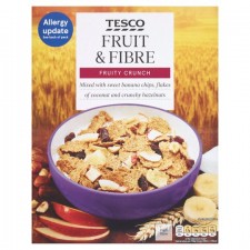 Tesco Fruit and Fibre Breakfast Cereal 750g