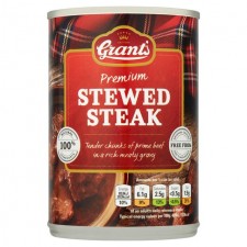 Grants Premium Stewed Steak 392g