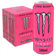 Monster Energy Ultra Rosa 4 x 500ml