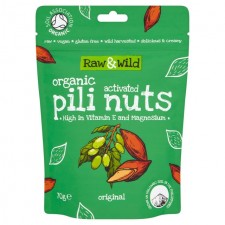 Raw and Wild Activated Pili Nuts Organic Original 70g