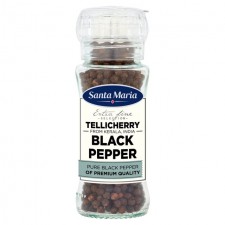 Santa Maria Tellicherry Black Pepper Grinder 70g