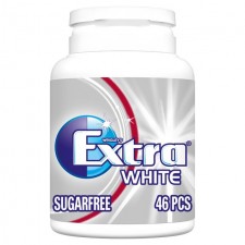 Wrigleys Extra White Gum 46 Piece Bottle