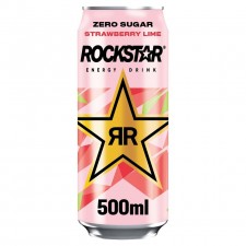 Rockstar Refresh Strawberry and Lime Energy Drink 500ml