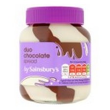Sainsburys Duo Chocolate Swirl Spread 400g