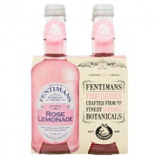 Fentimans Botanically Brewed Rose Lemonade 4 x 200ml