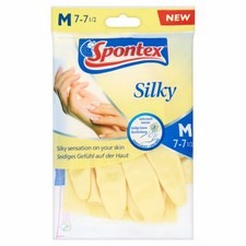 Spontex Silky Gloves Medium 1 Pair
