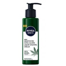 Nivea Men Sensitive Pro Ultra Calming Liquid Shaving Cream with Hemp Oil 200ml