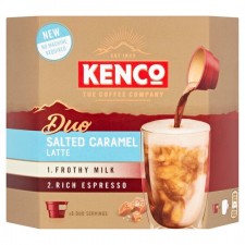 Kenco Duo Salted Caramel Instant Latte 6 x 21g