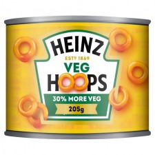 Heinz Veg Hoops 205g