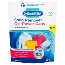 Dr Beckmann Stain Remover Oxi Power Caps 15 per pack