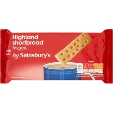 Sainsburys Highland All Butter Shortbread Fingers 200g
