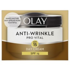 Olay Anti Wrinkle Pro Vital Anti Ageing Day Moisturiser SPF15 50ml
