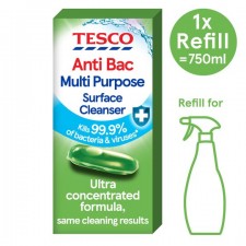 Tesco Apple Antibacterial Multi Purpose Cleaner Refill 9ml
