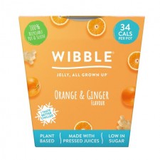 Wibble Orange and Ginger Jelly Pot 150g