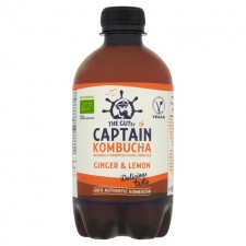 Captain Kombucha Ginger Lemon 400ml