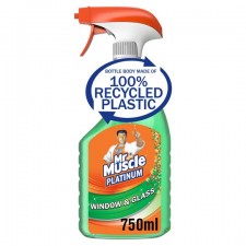 Mr Muscle Platinum Window and Glass Spray 750ml